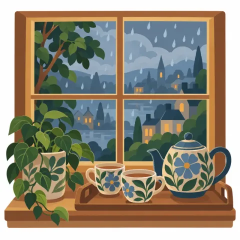 Tea by the Window